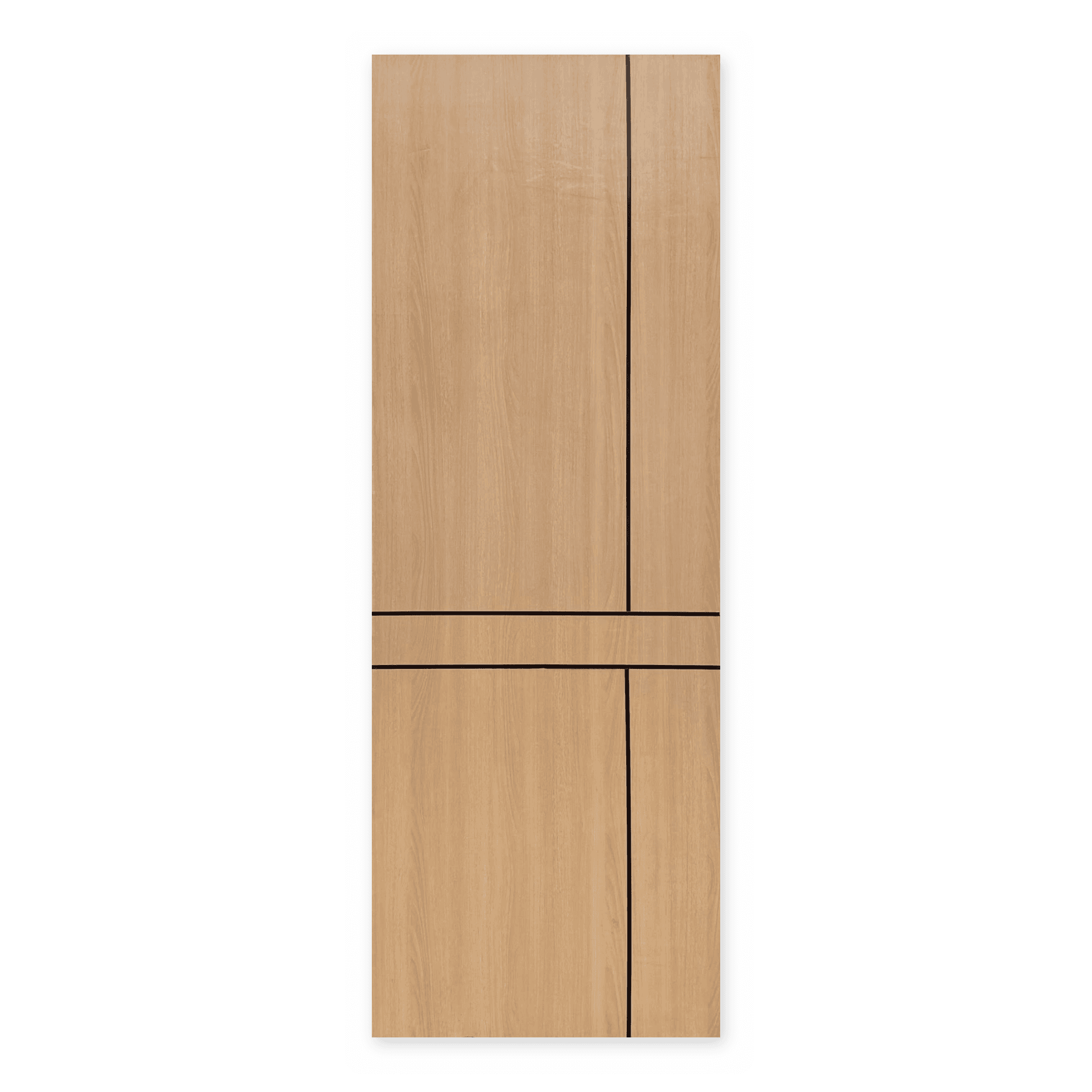 Bhub Flush Hinged Door -, (WxH)3x7 ft (T)50 mm — Piece