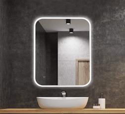 Donald LED Frosted Backlit Bathroom Mirror 5mm Silver Glass Single-Lever Not applicable to this product type with — Piece